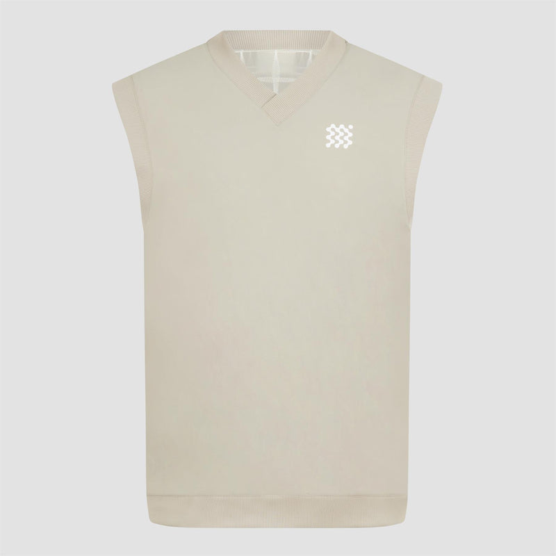 Reversible V-Neck Vest Dune