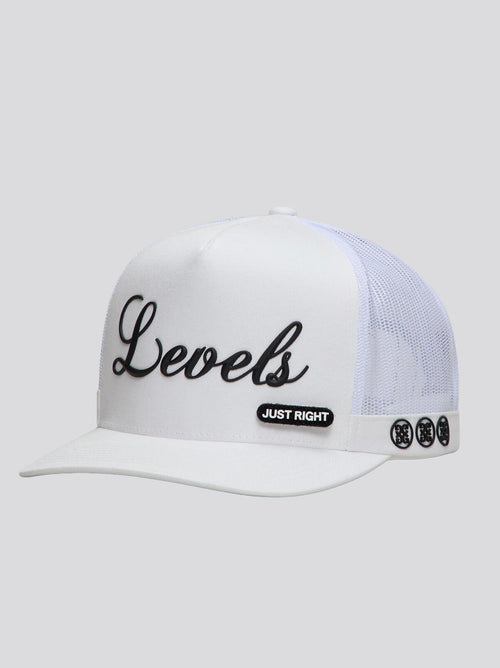 Levels Tall Trucker Cap Snow