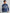 Knit Zip Hoodie Navy