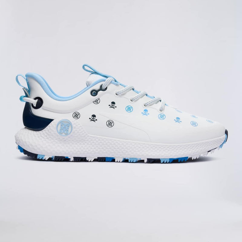 MG4+ O2 Printed Gradient Skull And Tees Spikeless Golf Shoes Snow/Multi