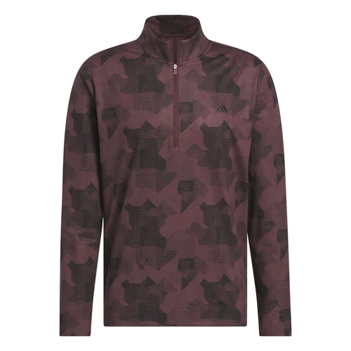 Go-To Printed Quarter Zip Mid Layer Aurora Ruby - SS25