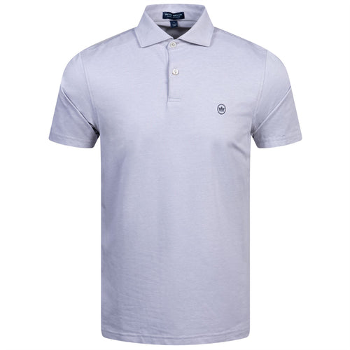 Albatross Cotton Blend Pique Polo Gale Grey - AW24