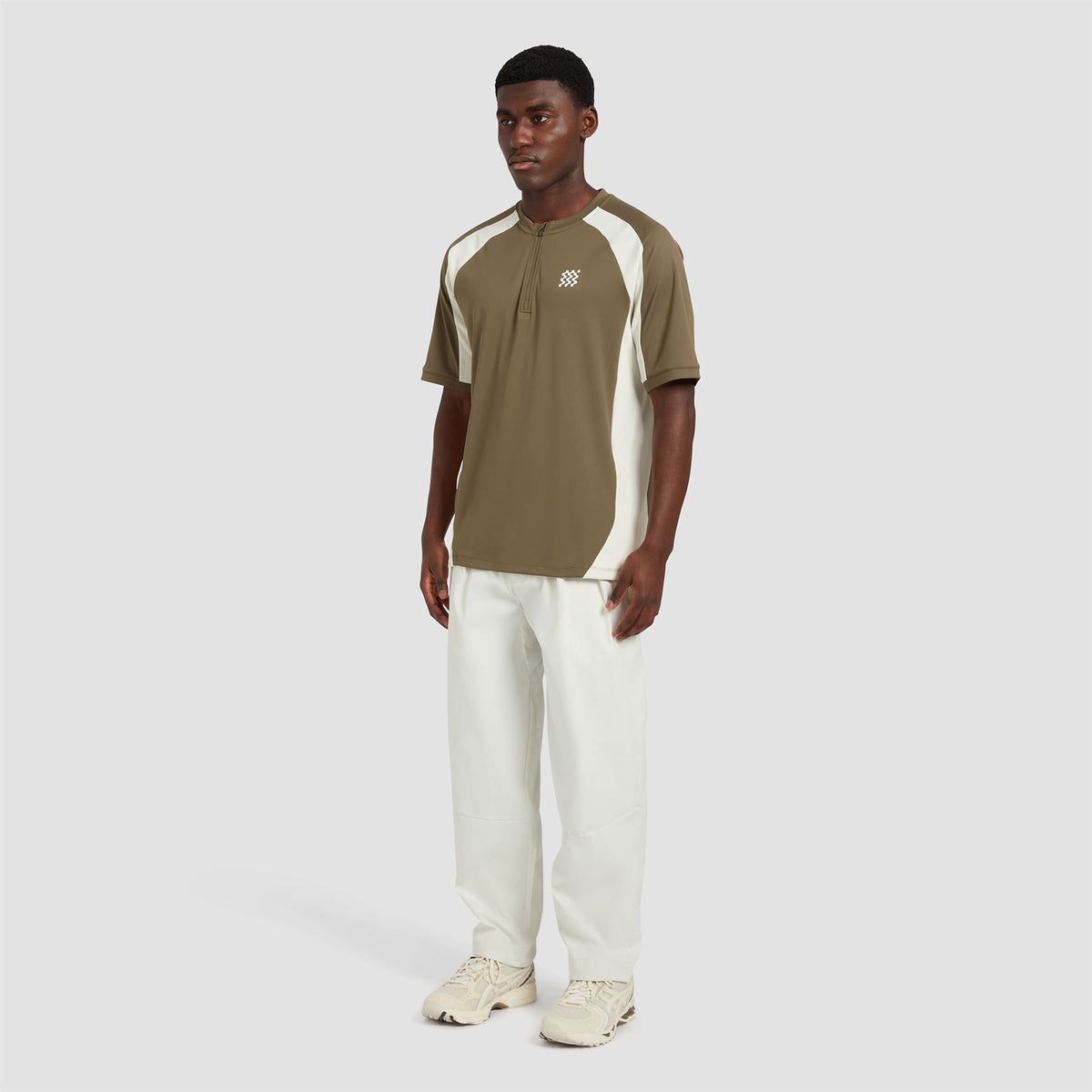 Tour Zip Polo Dark Olive