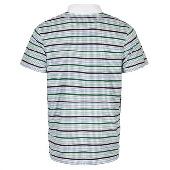 Grid Polo Bright White