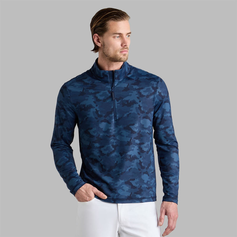Brushed Back Tech Quarter Zip Pullover