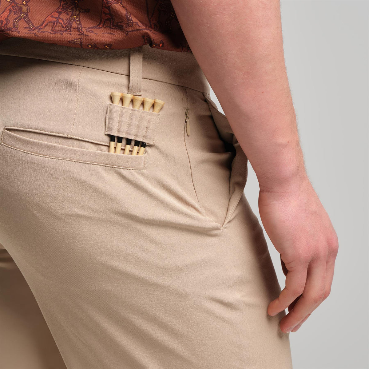 Members 20-inch Shorts Beige