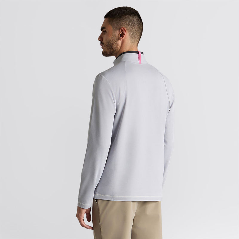 Brushed Back Tech Quarter Zip Mid Layer