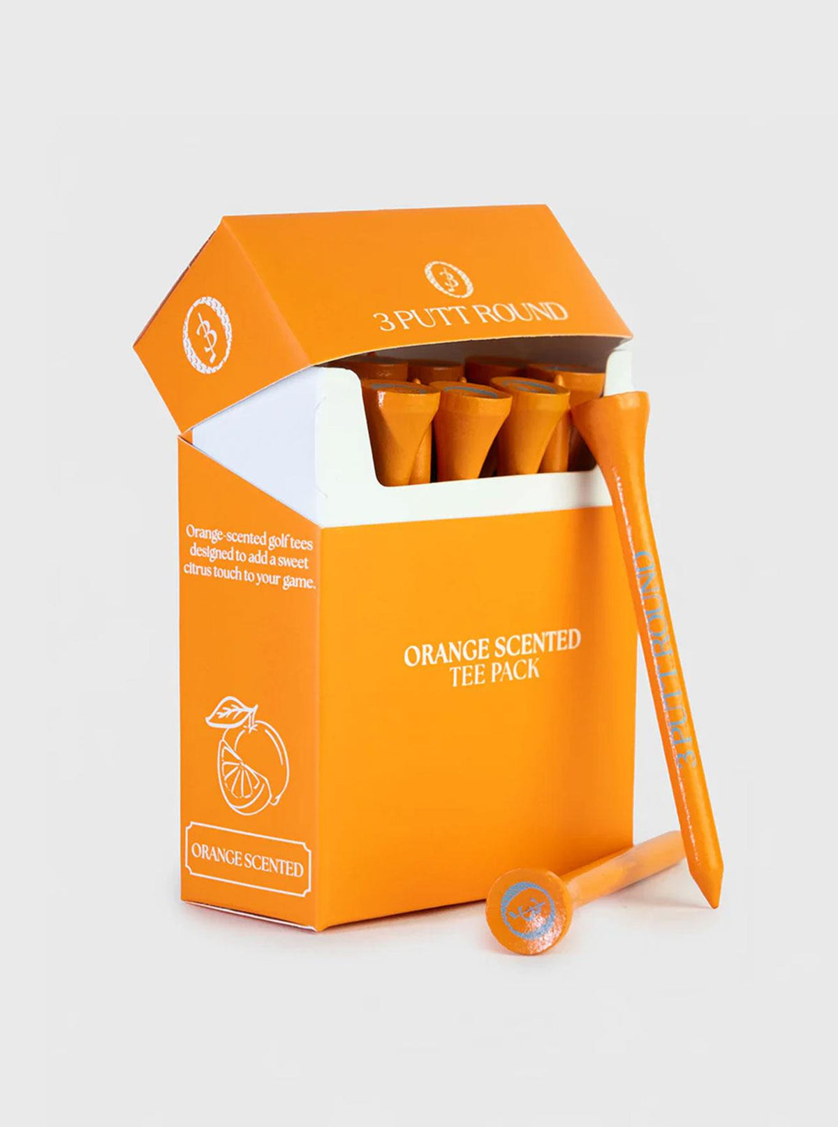 Orange Scent Coloured Tee Pack Orange
