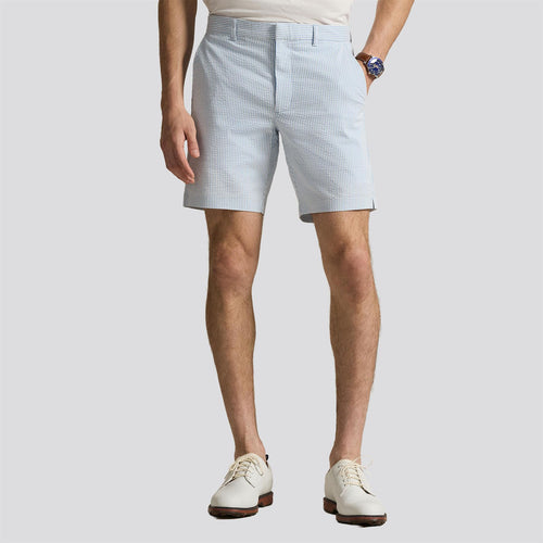 RLX 8-Inch Stretch Classic Fit Active Shorts Powder Blue/Ceramic White