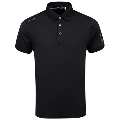 RLX Tailored Fit Airflow Polo Black - 2024