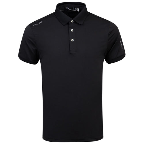 RLX Tailored Fit Airflow Polo Black - SS24