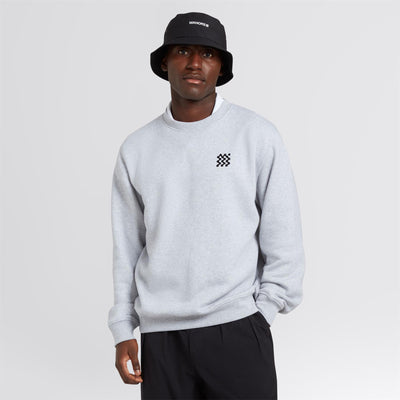 Organic Course Pullover Sweatshirt Grey Marl