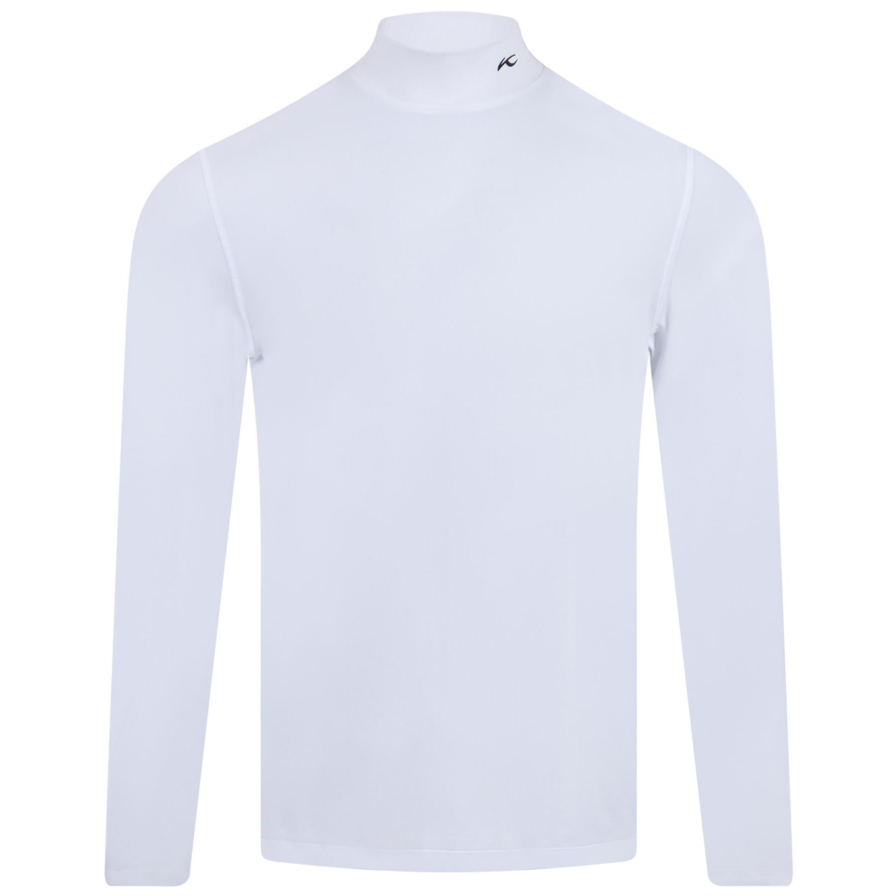 Turtleneck Slim FIt Base Layer White
