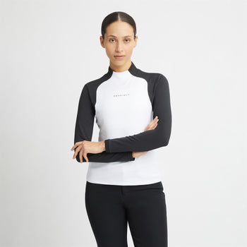 Ellie Brushed Mid Layer White