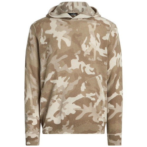 RLX Cashmere Hoodie Player Camo Khaki - SS23