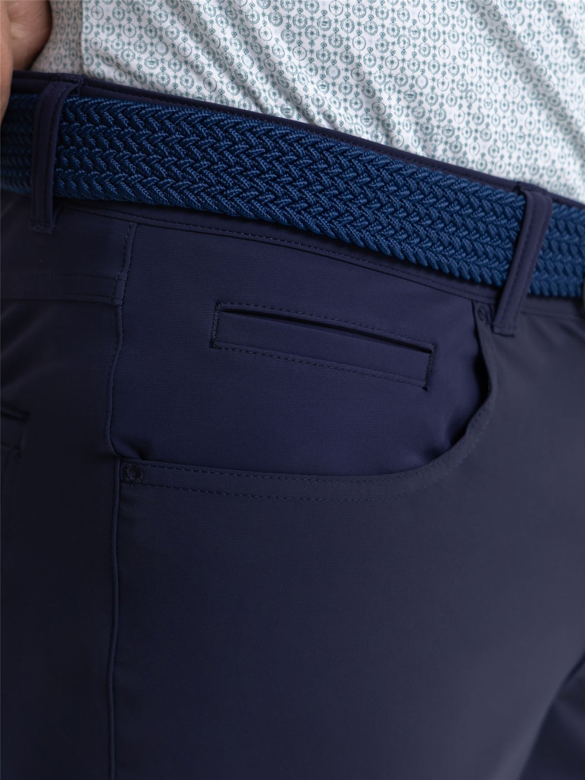Bingham Performance Five Pocket Trousers Navy