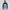 Pure Colourblock Quarter Zip Mid Layer Navy/Blue