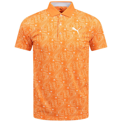 Pique Royal Polo Rickie Orange