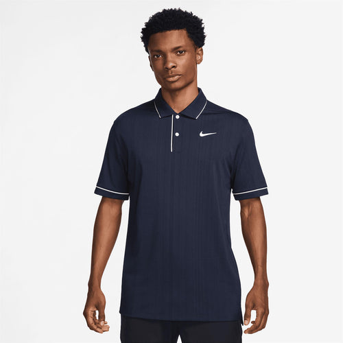 Dri-FIT Victory+ Novelty Polo Obsidian/White - SS25