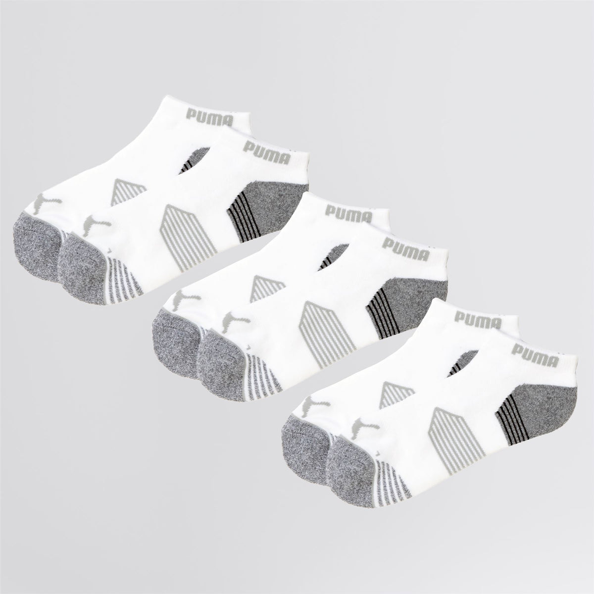 Essential Low Cut Sock Three Pack White