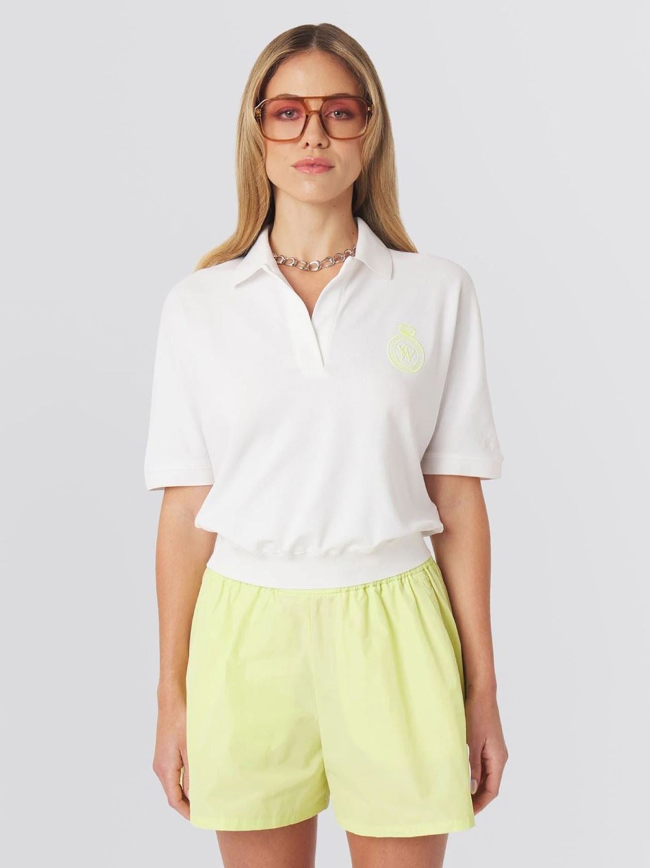 Megan Lifestyle Polo White