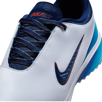 Victory Tour 4 NRG P25 Golf Shoes Football Grey/Blue Void/Bright Crimson