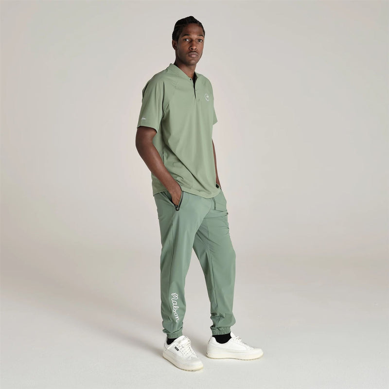 Performance Blade Collar Polo Forest