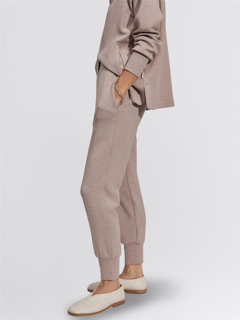 The Slim Cuff 30 Inch Jogger Pant Taupe Marl