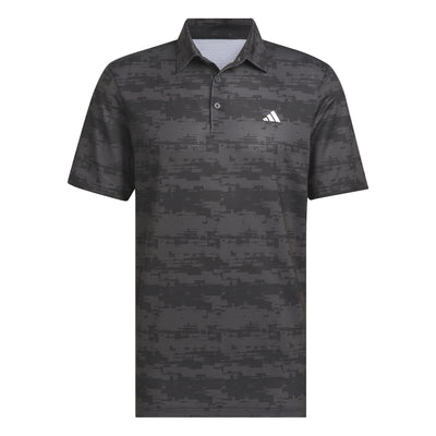 Ultimate365 HEAT.RDY Stripe Polo Carbon/Black - AW24