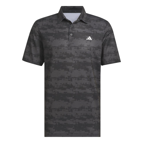 Ultimate365 HEAT.RDY Stripe Polo Carbon/Black - AW24