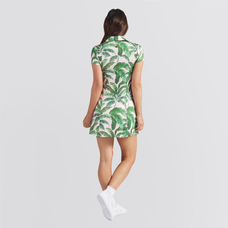 x MUMU Palm Dress