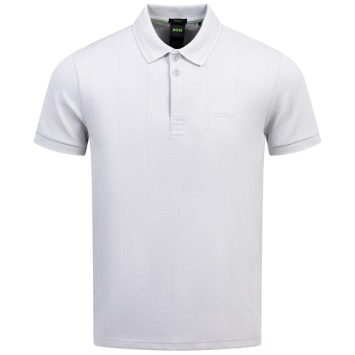 Paddy Drop Needle Polo Light Grey - SS25