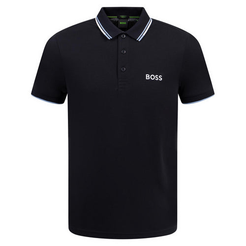 Paddy Pro Cotton Polo Navy Blue - W24