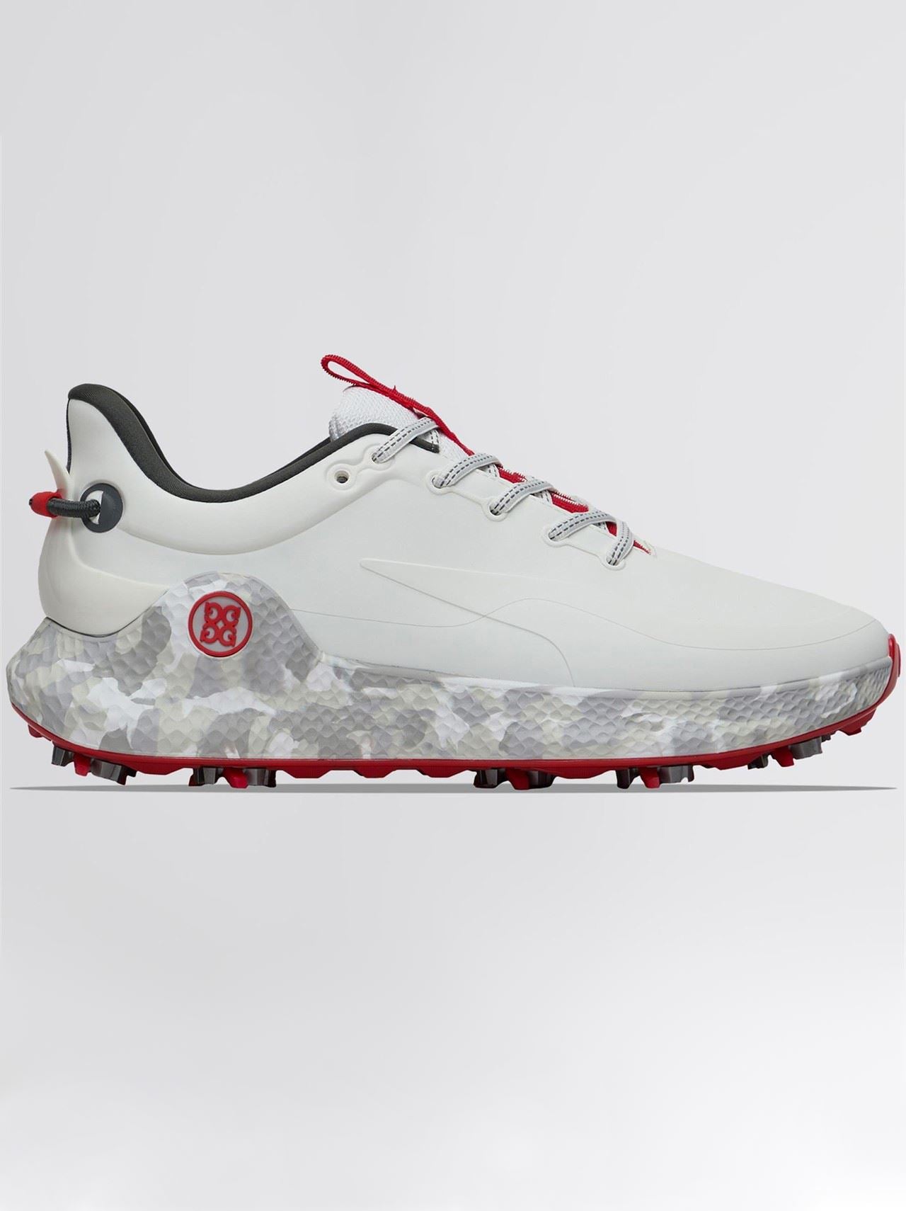 O2 G/LOCK Camo Mid Sole Golf Shoes Snow/Charcoal