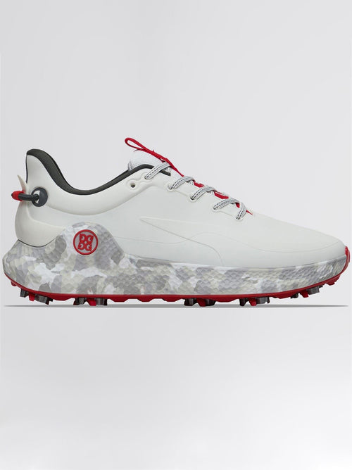O2 G/LOCK Camo Mid Sole Golf Shoes Snow/Charcoal