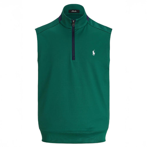 RLX Half Zip Stretch Jersey Gilet Kelly Green - SS25