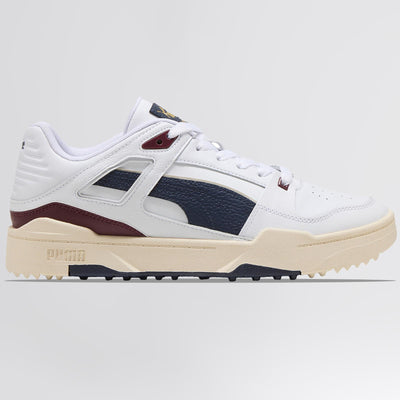 Slipstream Golf Shoes Puma White/Deep Navy/Ruby Shimmer