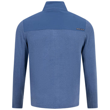 Solstice Performance Hybrid Full Zip Jacket Ocean Blue