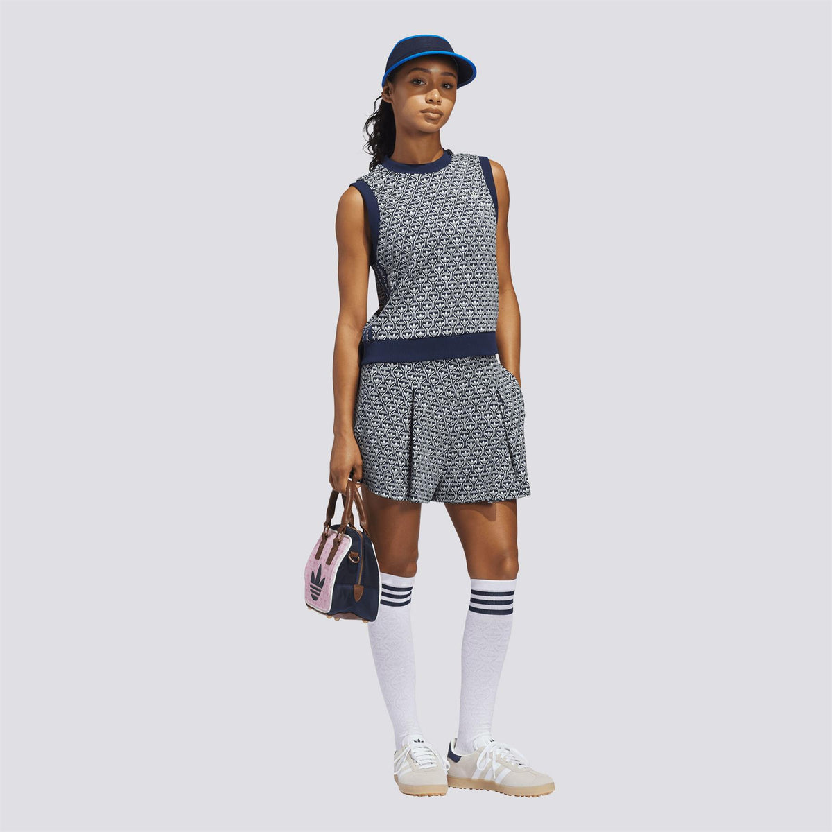 Originals All Over Vest Night Indigo
