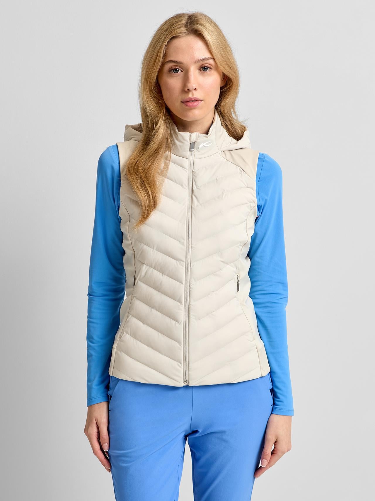 Sundance Hooded Gilet Oyster