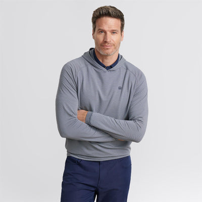 Pine Sugar Stripe Performance Hoodie Blue Haze