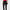 Meghan Micro Stretch Side Stripe Trousers Black