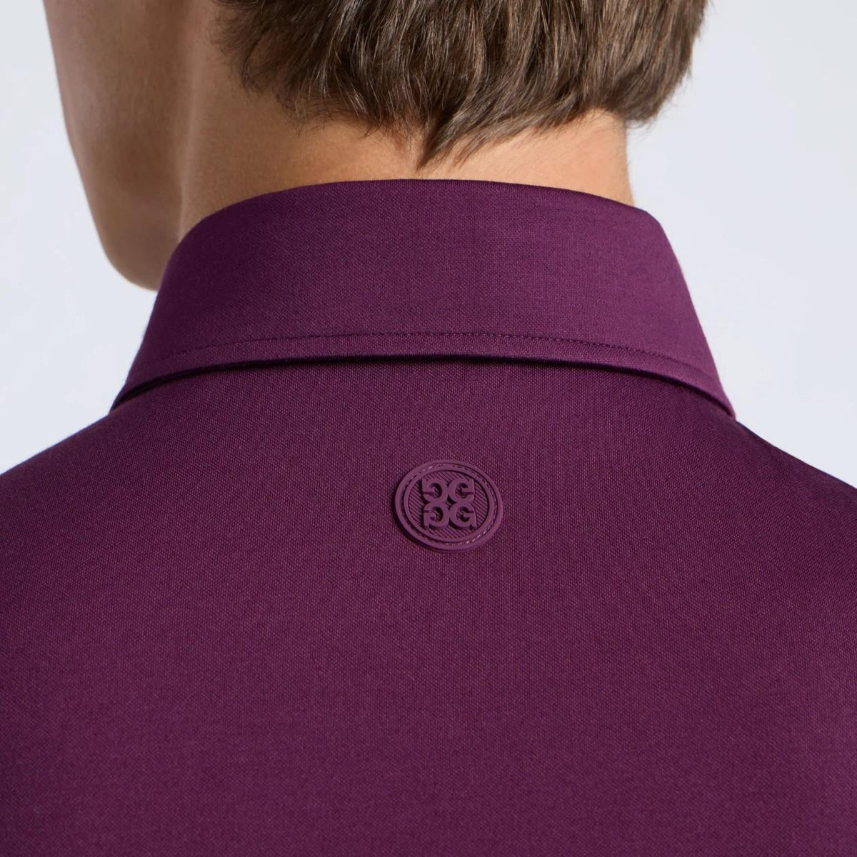 All Play Stretch Knit Polo Dark Plum