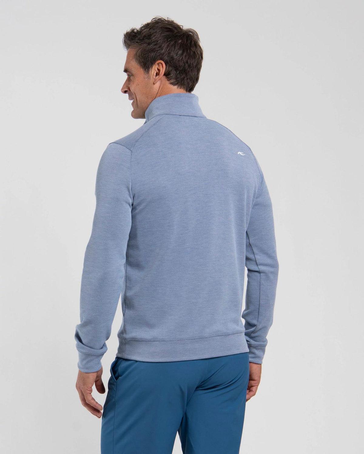 Essentials Half-Zip Vapor Blue/Atlanta Blue