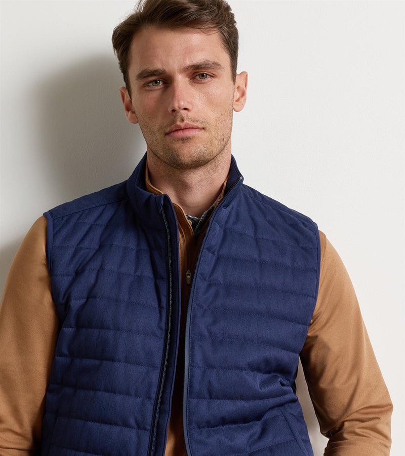 Parks Hybrid Gilet Navy