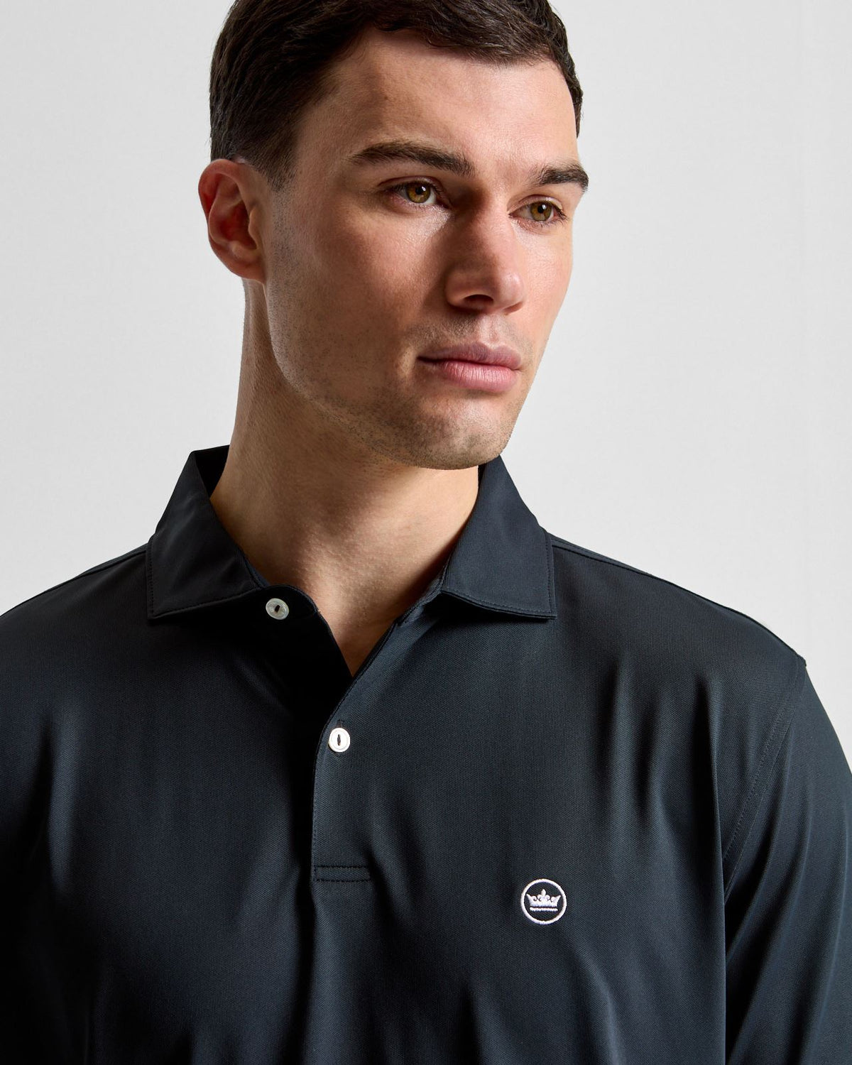 Soul Performance Mesh Polo Black