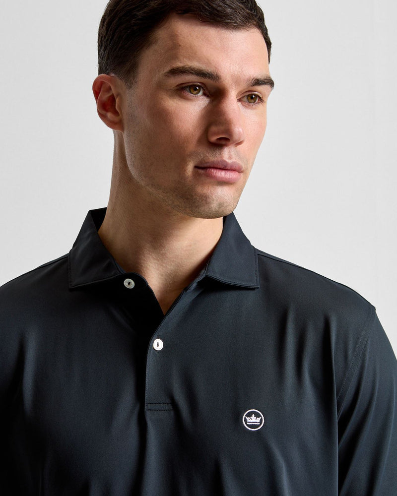 Soul Performance Mesh Polo Black