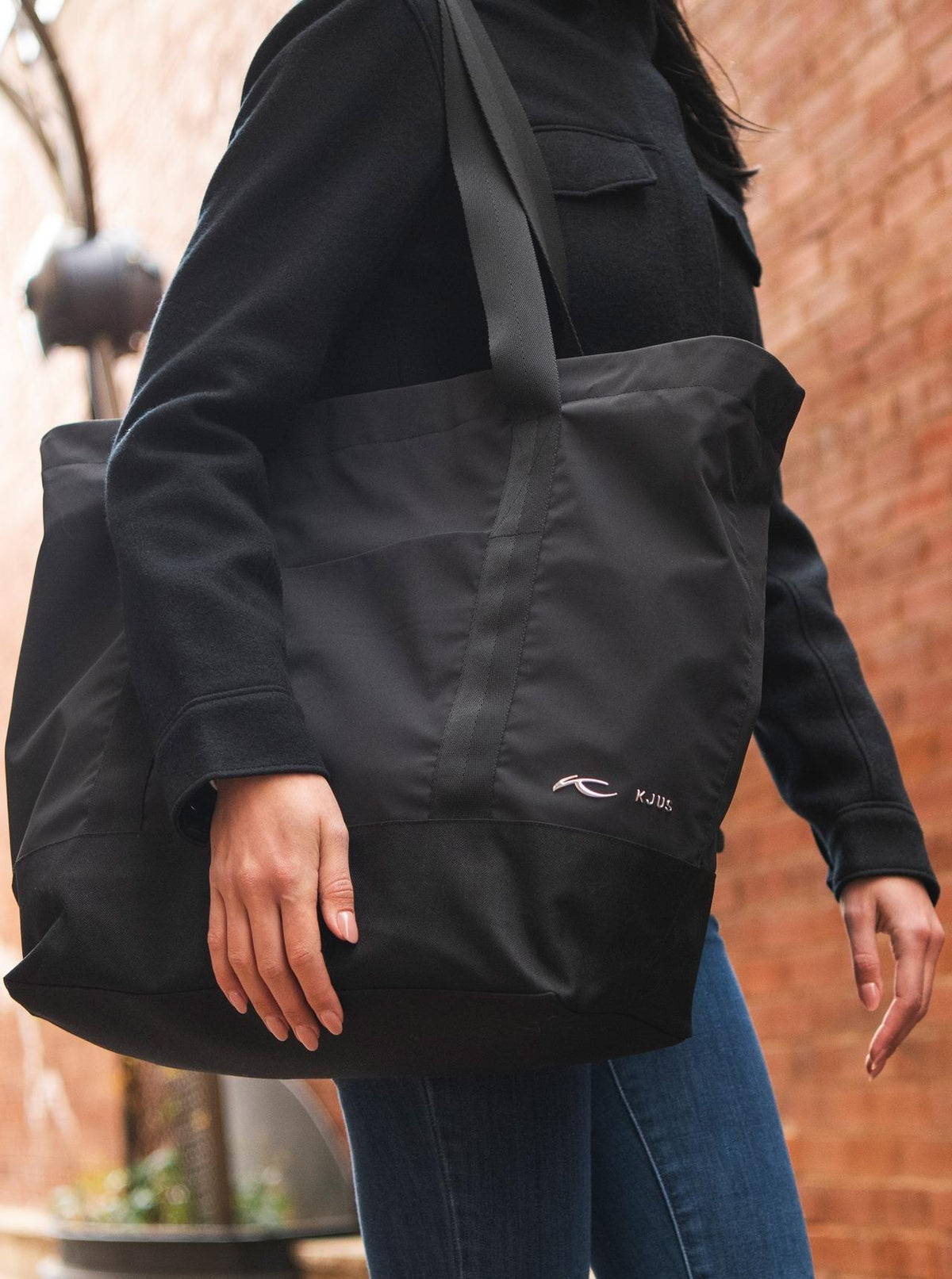 Unisex KJUS Travel Tote Black