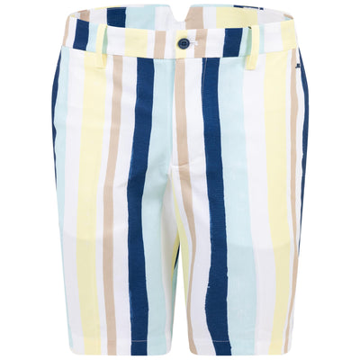 Tim High Vent Print Shorts Painted Stripe Wax Yellow – SS24