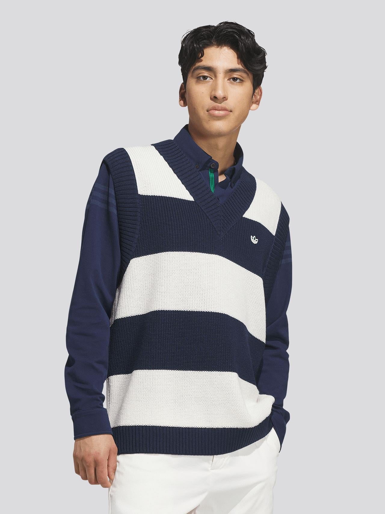 Originals Oversized Vest Night Indigo/Chalk White